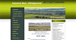Desktop Screenshot of kamenny-most.sk